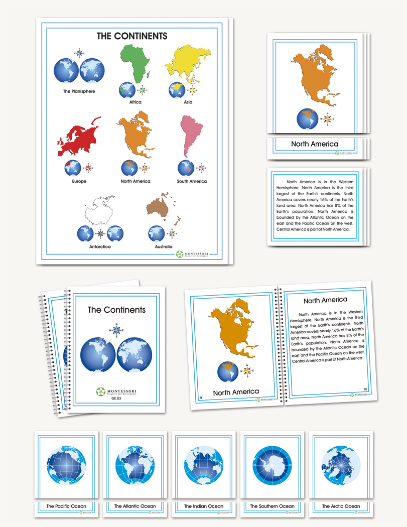 Continents & Oceans