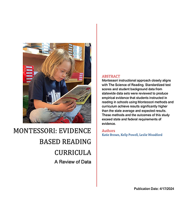 Montessori: Evidence Based Reading Curricula